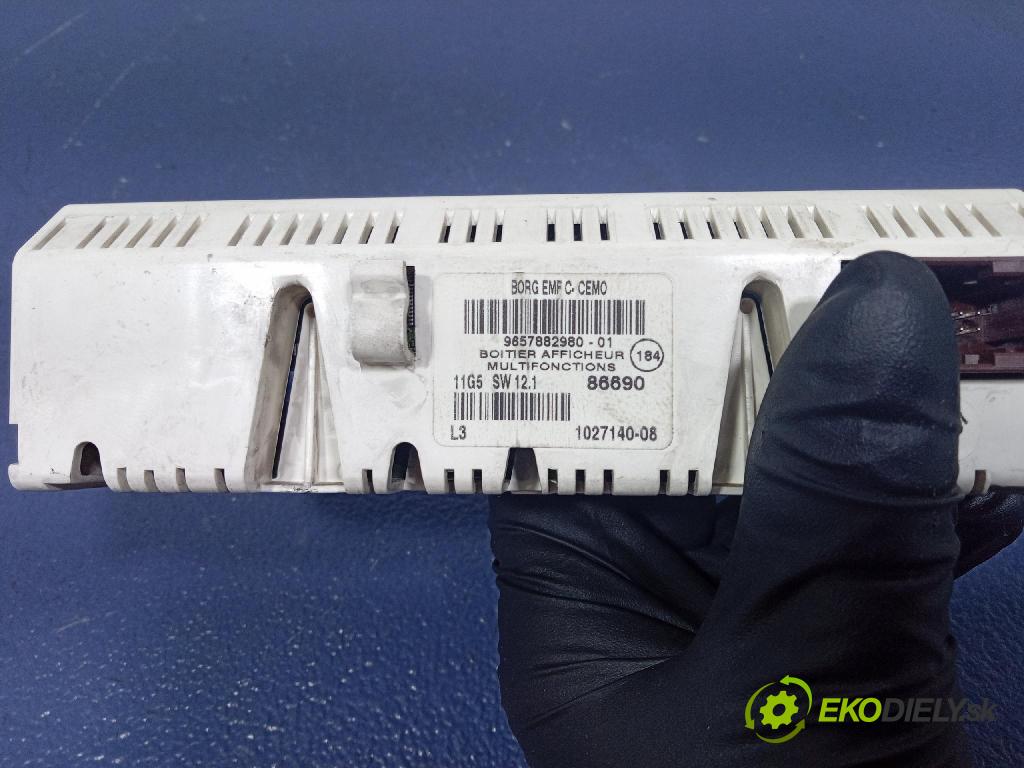 Peugeot 307 2005 Zobrazit: Rádio: / GPS 9657882980