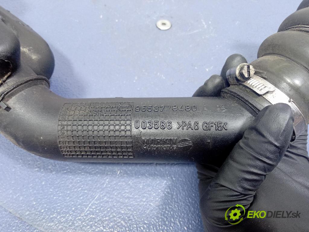 Peugeot 307 2005 rúrka Vzduch: 9653778480