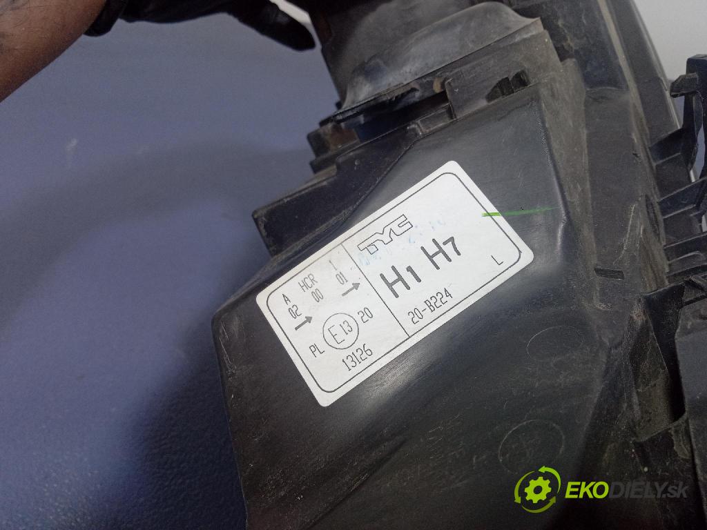 Peugeot 307 2005 Reflektor: Vľavo: 20-B224