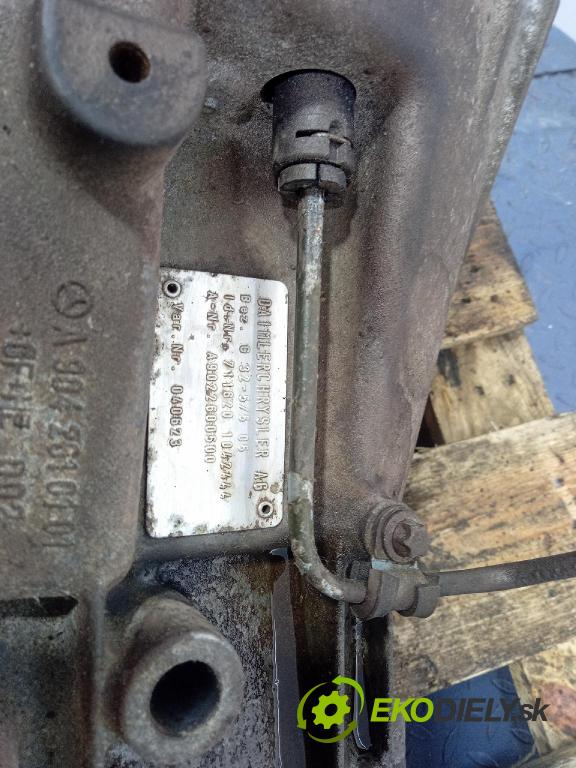 Mercedes Sprinter 1995 převodovka Ozubené kola: Manualna A9022600500