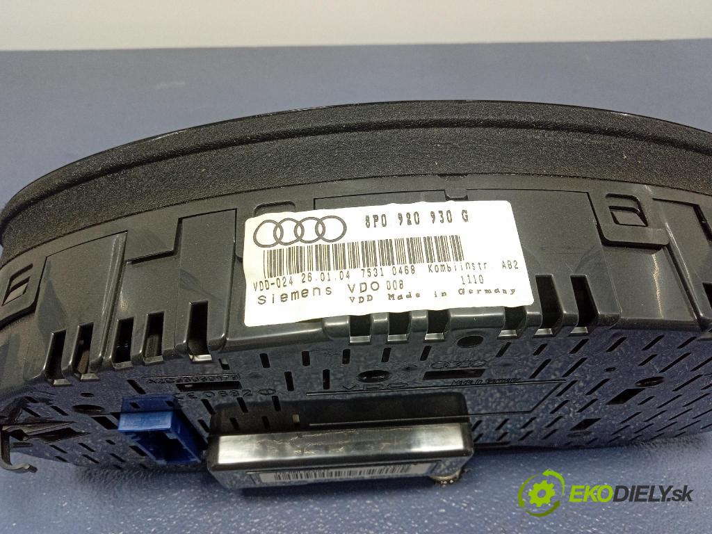 Audi A3 2004 prístrojovka/ budíky 8P0920930G