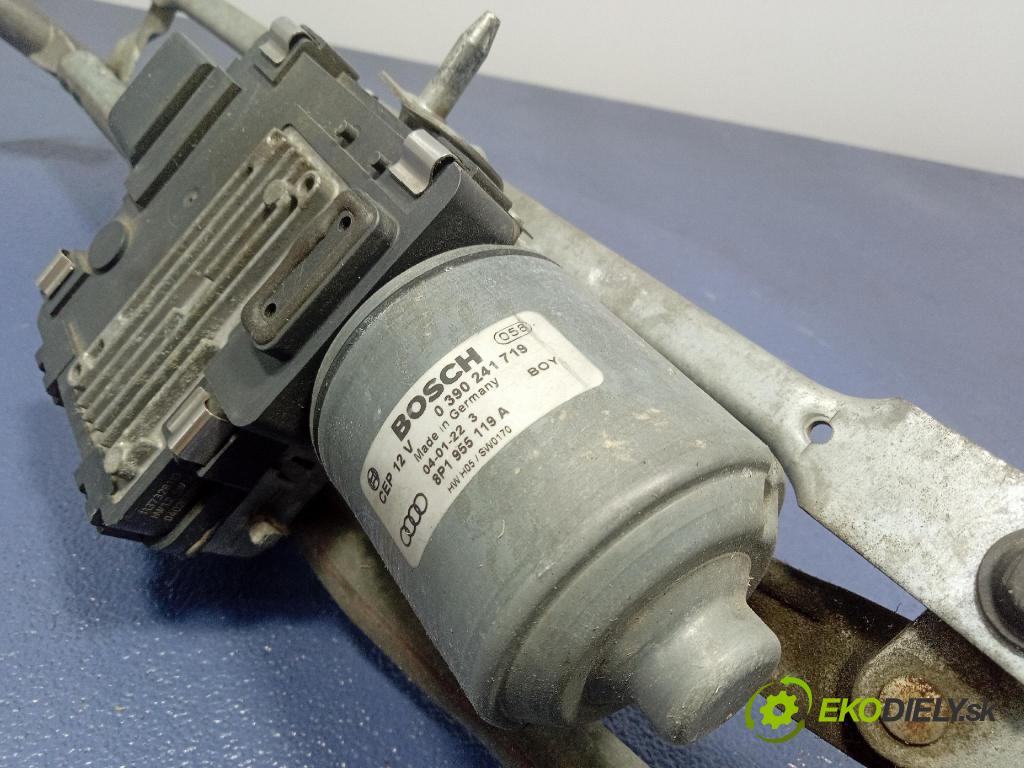 Audi A3 2004 mechanizmus motor: Stierače: Predné 8P1955119A