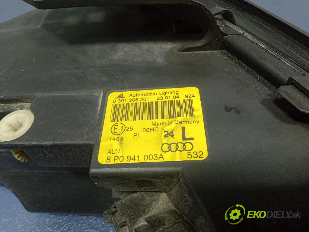 Audi A3 2004 Reflektor: Vľavo: 8P0941003A