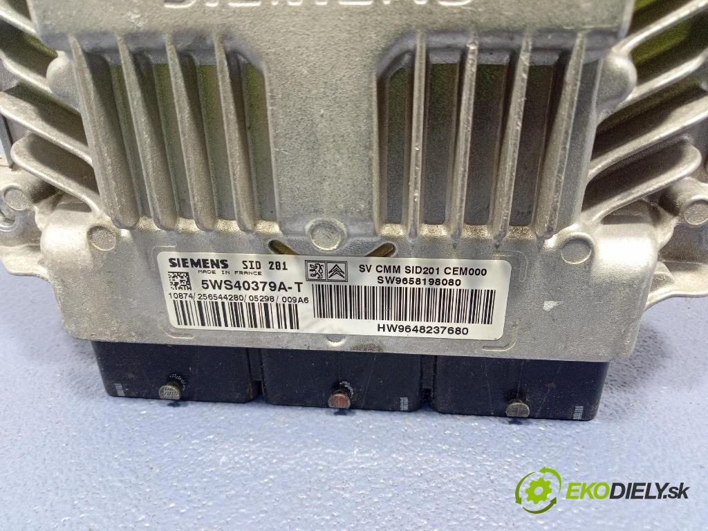 Peugeot 607 2005 riadiaca jednotka Motor: 9658198080