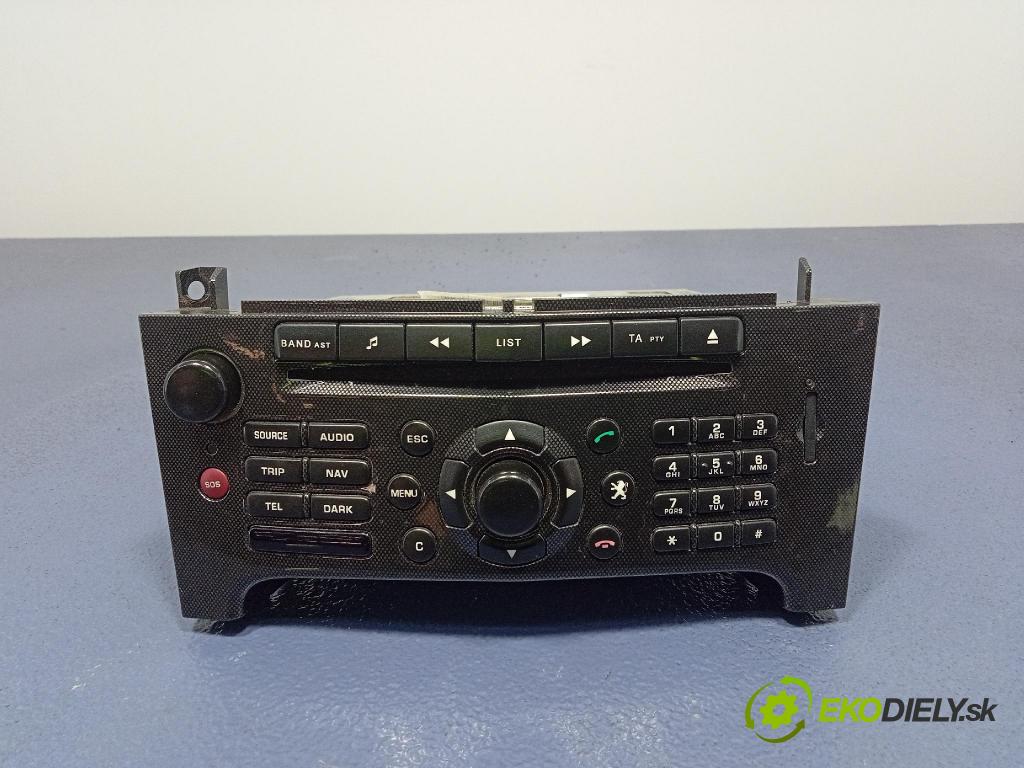 Peugeot 607 2005 Radio I Navigácia: 96632921TP