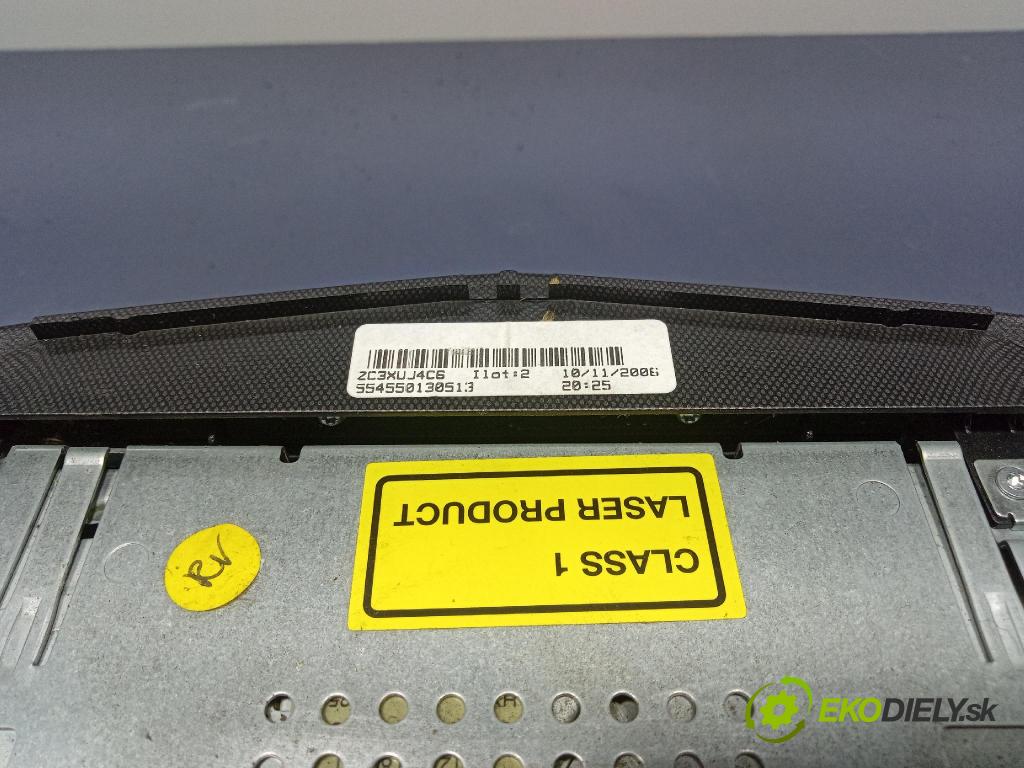 Peugeot 607 2005 Radio I Navigácia: 96632921TP