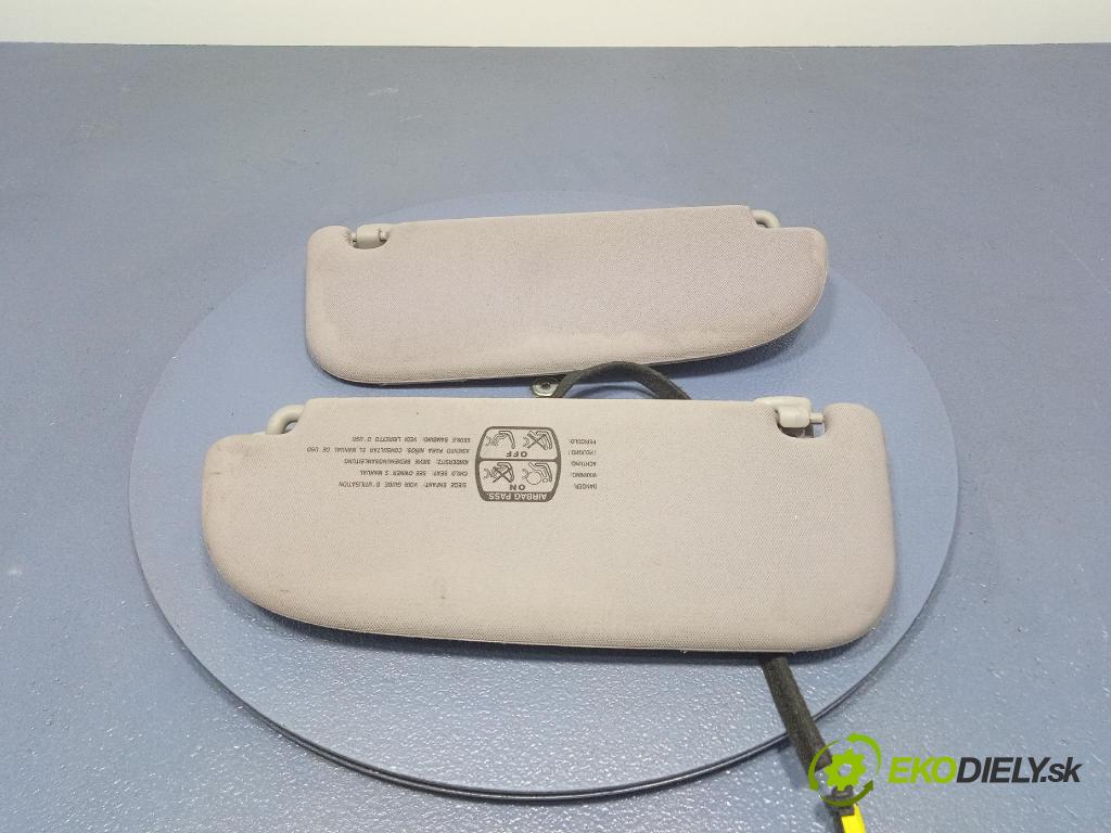 Peugeot 607 2005 kryt slnečná clona