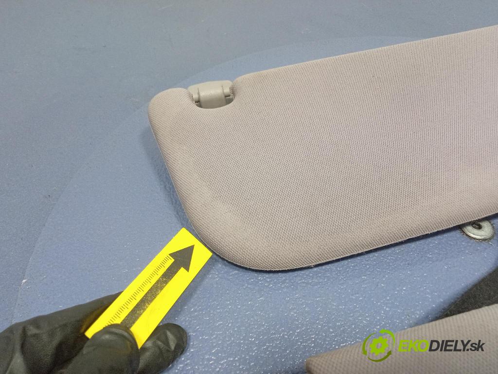 Peugeot 607 2005 kryt slnečná clona