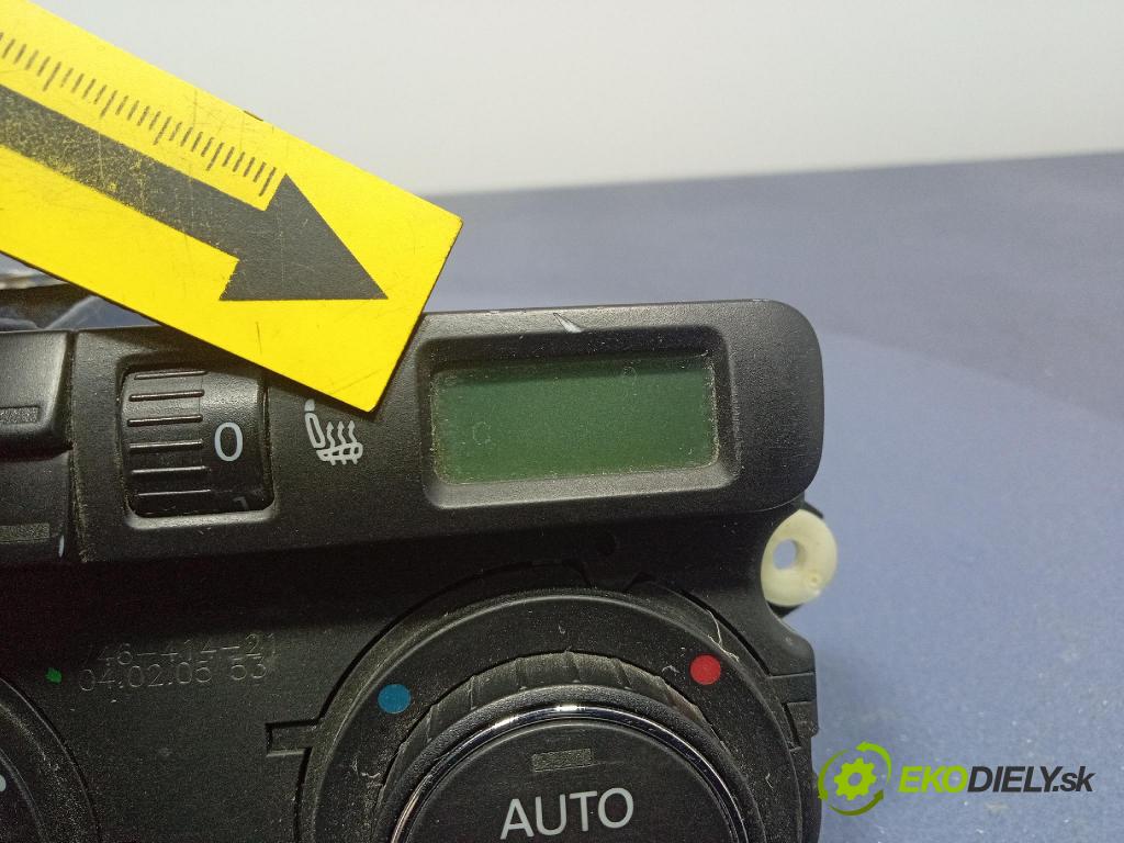 Vw Golf 2005 prepínač Klimatizácia: Prúd vzduchu: