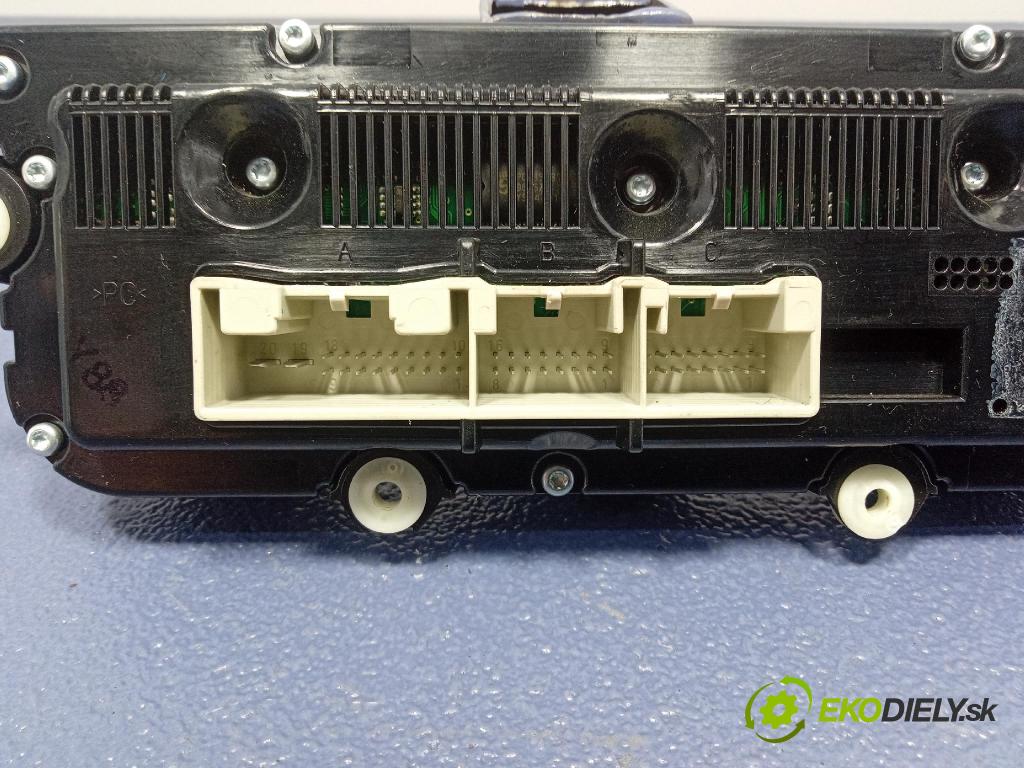 Vw Golf 2005 prepínač Klimatizácia: Prúd vzduchu: 