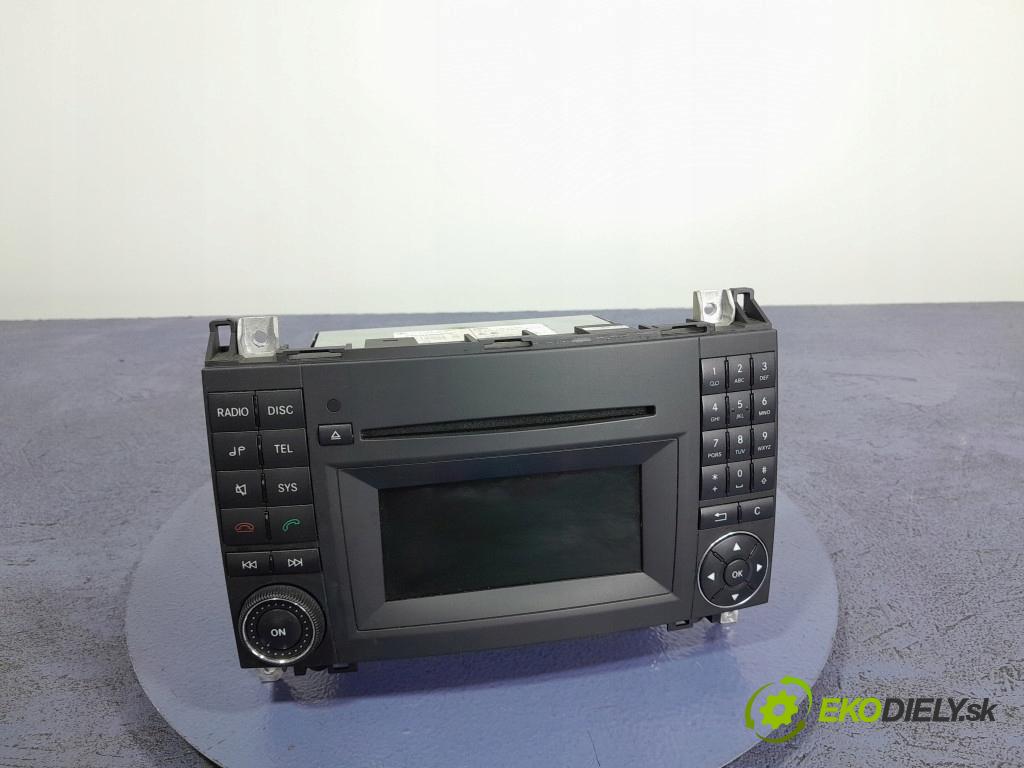 Mercedes B-Klasa 2009 Radio I Navigácia: A1698705794