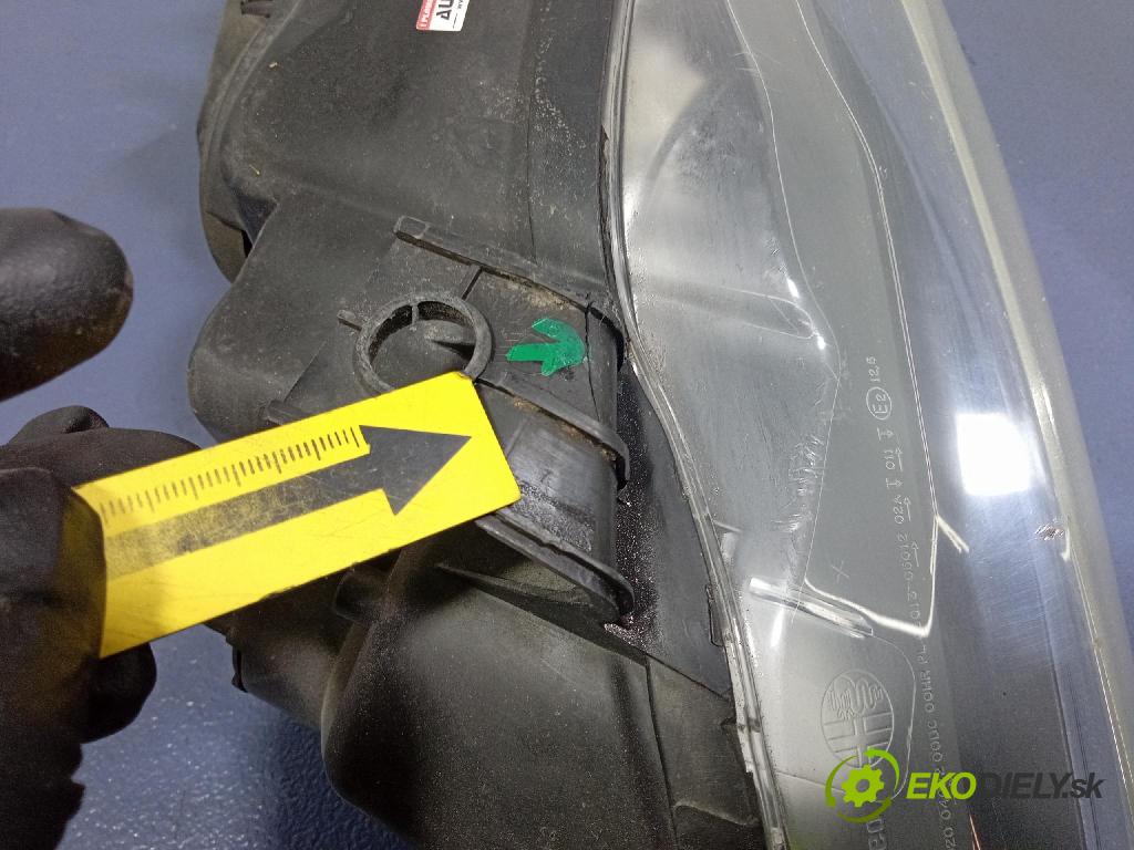 Alfa romeo 147 2008 Reflektor: Vľavo: 89101232SX