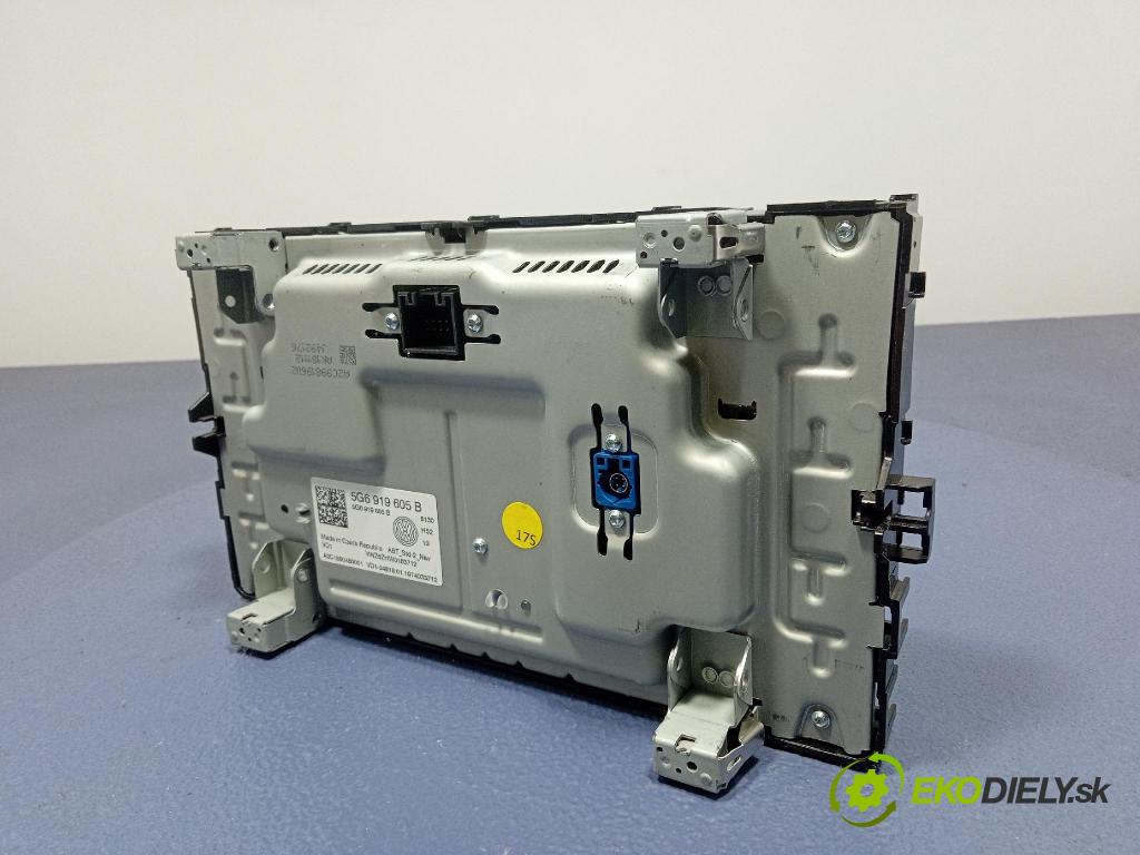 Vw Golf 2019 Radio I Navigácia: 5G6919605B