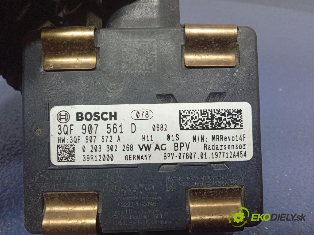 Vw Golf 2019 Radar: 3QF907561D