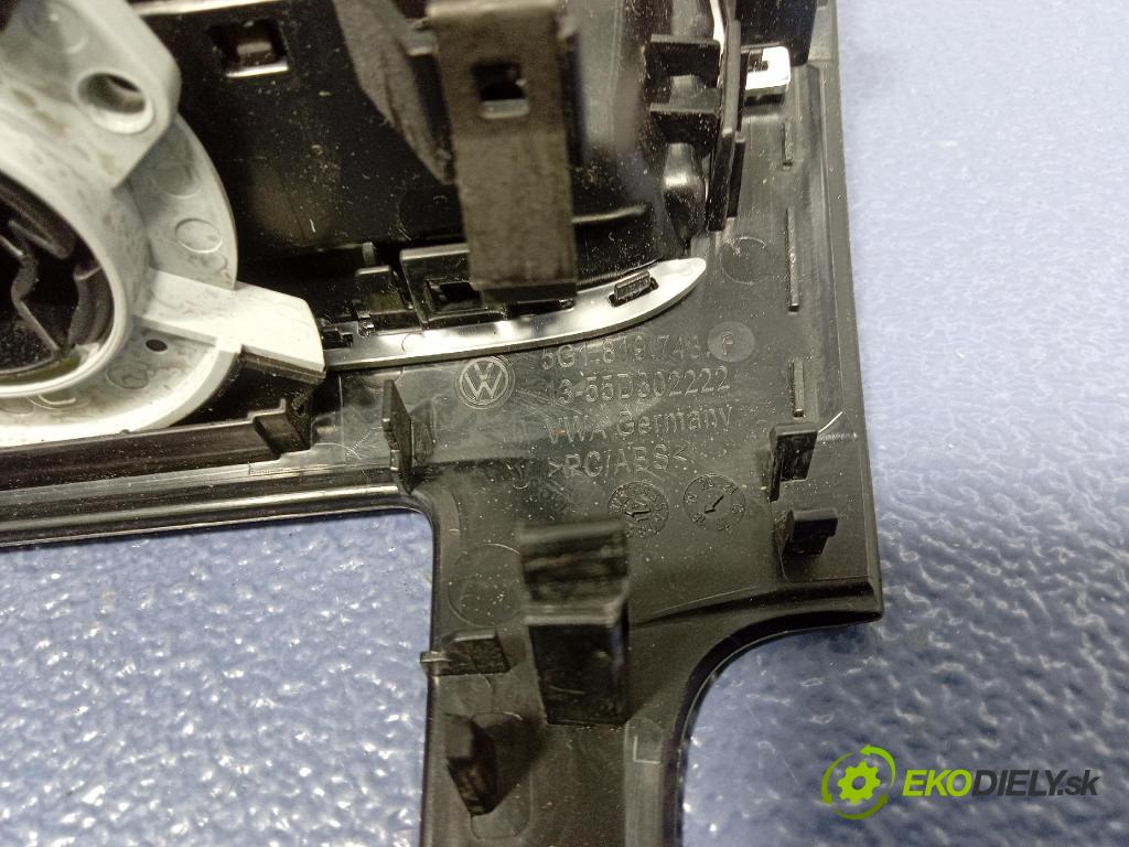 Vw Golf 2019 Mřížky Proud vzduchu Vzduch: 5G1819743F