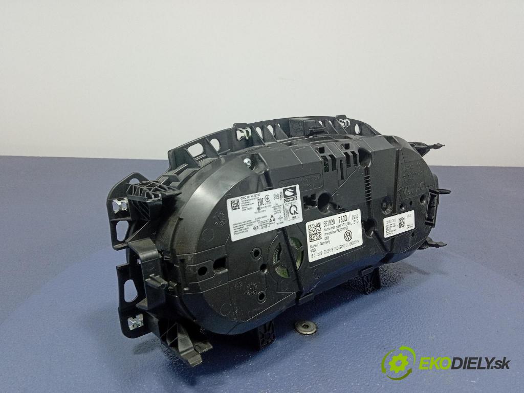 Vw Golf 2019 Přístrojová deska 5G1920750D