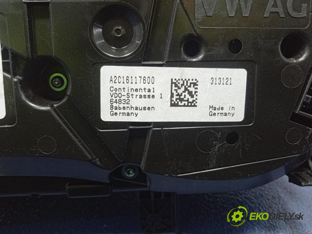 Vw Golf 2019 Přístrojová deska 5G1920750D