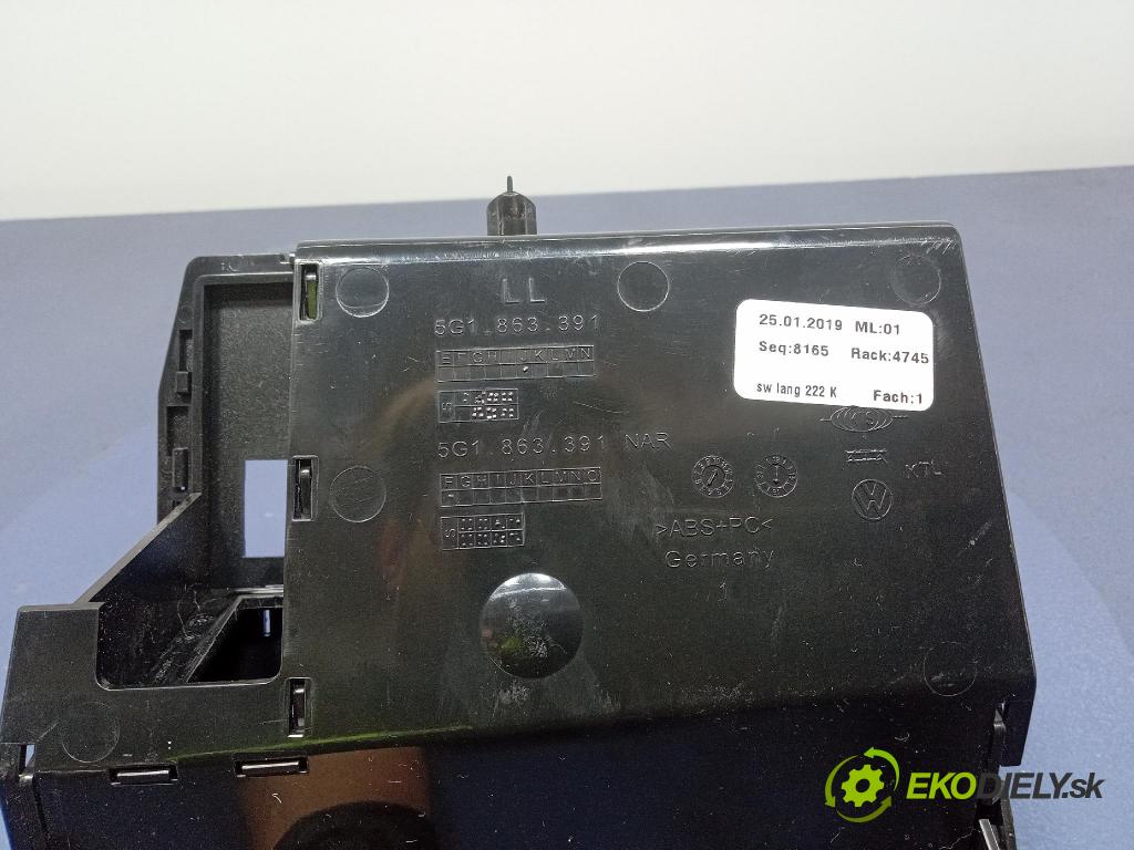 Vw Golf 2019 kastlík 5G1863391