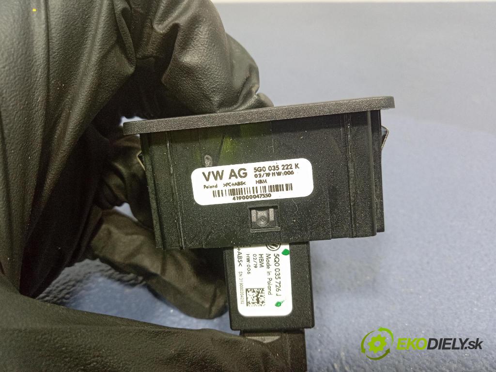 Vw Golf 2019 inštalácia Elektrický: 5Q0035726J