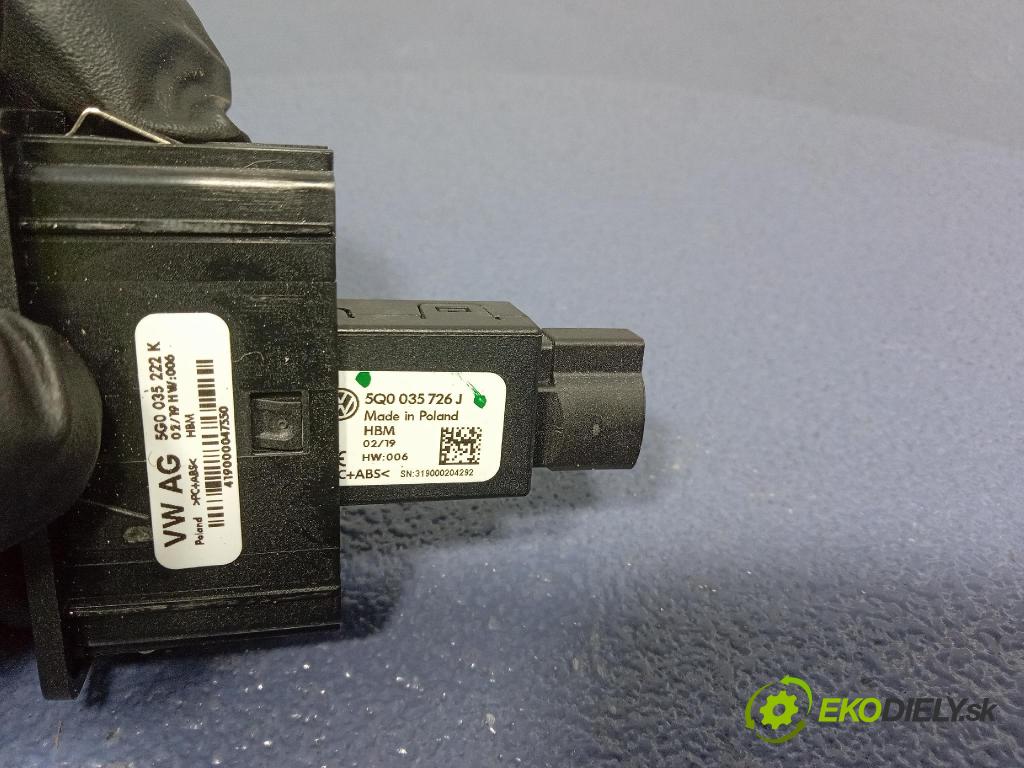 Vw Golf 2019 inštalácia Elektrický: 5Q0035726J