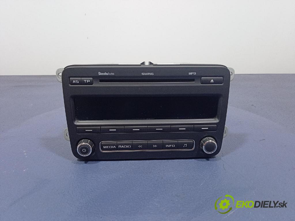 Skoda Fabia 2011 Radio I Navigace: 5J0035161C