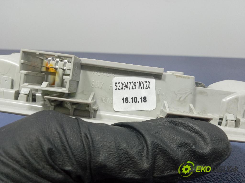 Vw Golf 2019 Svietidlá: Vnútri: 5G0947291K