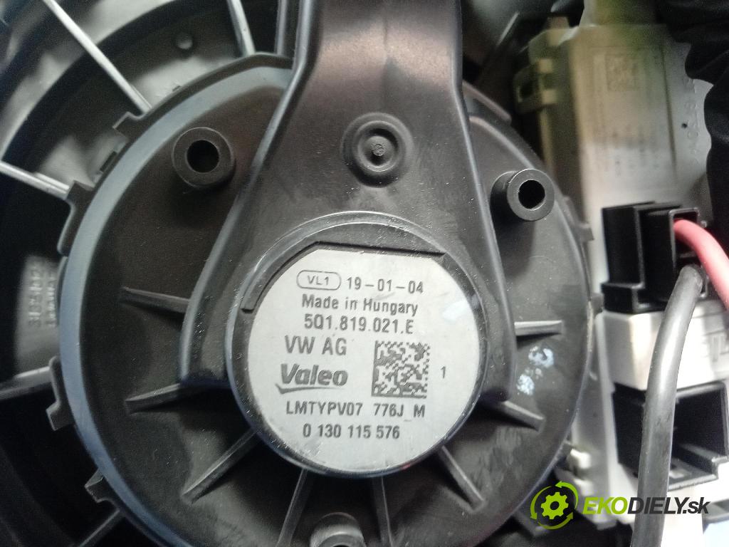 Vw Golf 2019 ventilátor Vzduch: 5Q1819021E