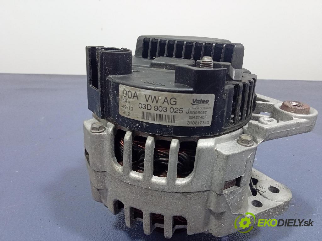 Skoda Fabia 2011 Alternator 03D903025J