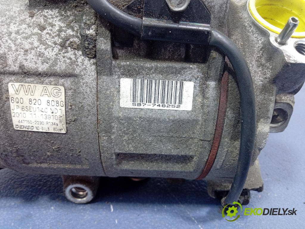 Skoda Fabia 2011 Kompresor: Klimatizácia: 6Q0820808G