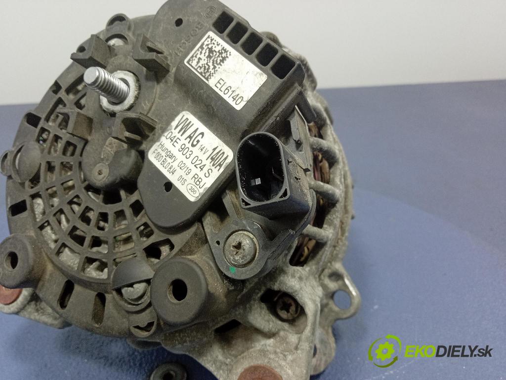 Vw Golf 2019 Alternator 04E903024S
