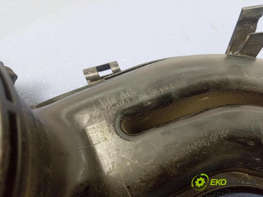 Vw Golf 2019 trubka Vzduch: 05E145674E