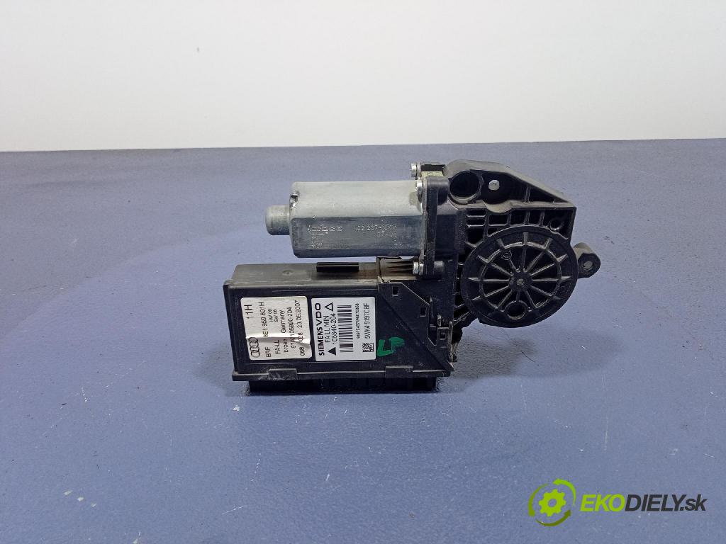Audi A4 2007 mechanizmus okna Okná: Predné Vľavo: 8E1959801H