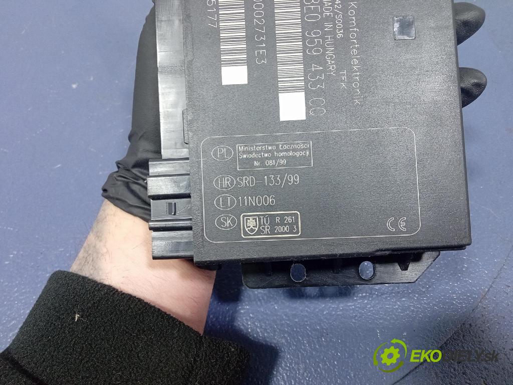 Audi A4 2007 řídící jednotka Komfortu 8E0959433CQ