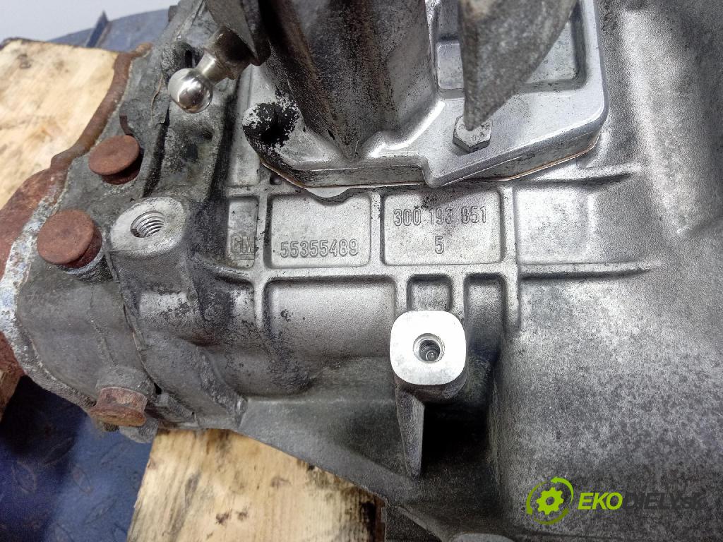 Opel Zafira 2006 prevodovka Manualna F17