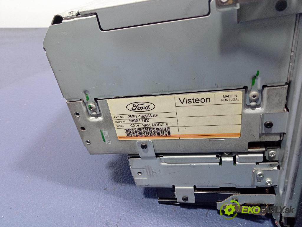 Ford C-max 2004 Radio I Navigácia: 3M5F-18C821-DE