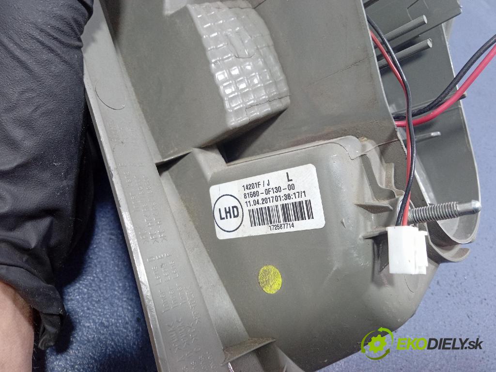 Toyota Verso 0 svetlo / reflektor zad ľavá Vonkajsia: 81560-0F130-00
