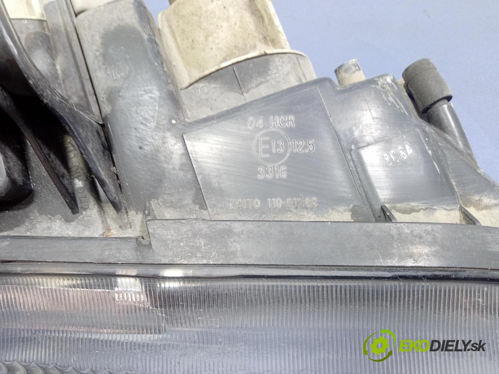 Mazda 323f 1997 Reflektor: v pravo: 110-61708