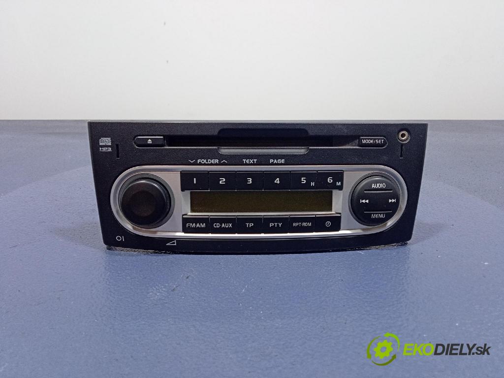 Mitsubishi Colt 2010 Radio I Navigácia: MZ314167
