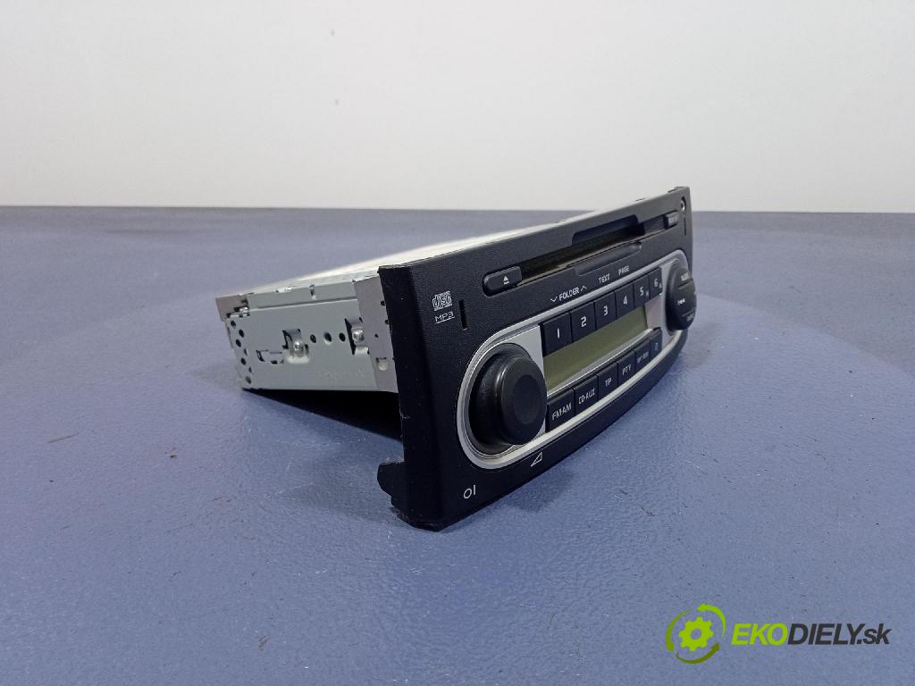 Mitsubishi Colt 2010 Radio I Navigácia: MZ314167