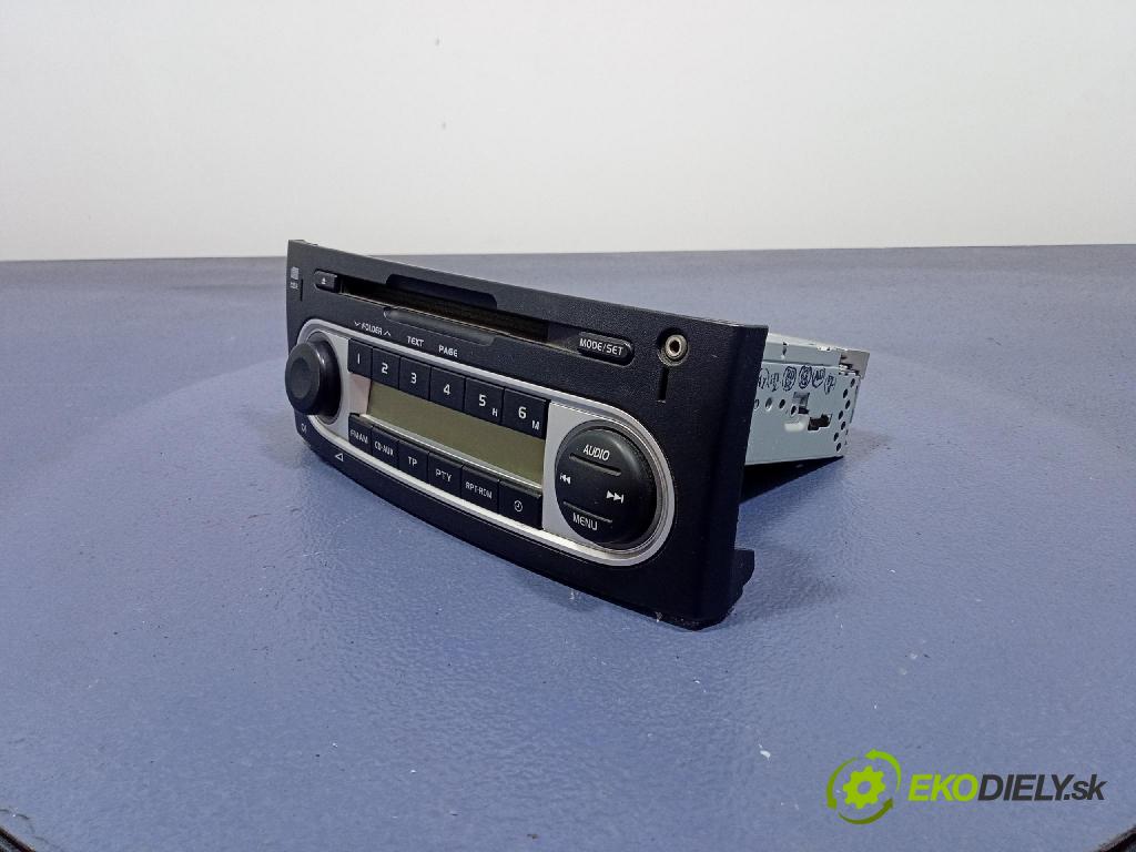 Mitsubishi Colt 2010 Radio I Navigácia: MZ314167