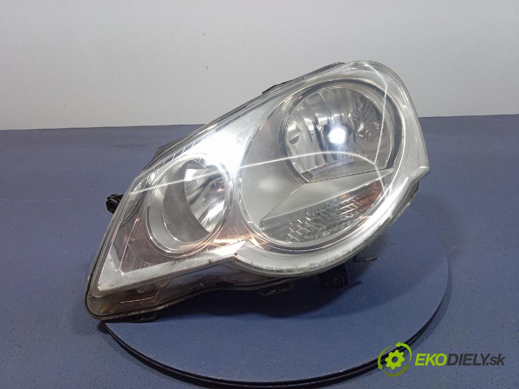 Vw Polo 2006 Reflektor: Vľavo: 6Q1941007AJ