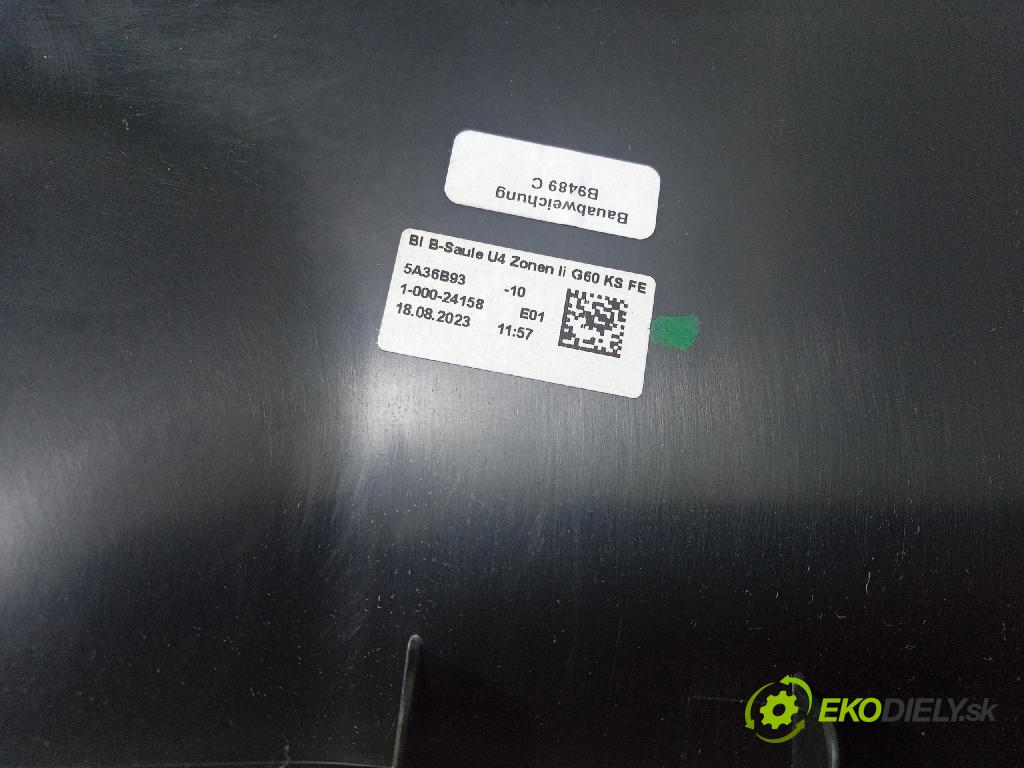 Bmw I5 m60 xdrive 2023 kryt Plast: Interiéry: 5A0A291