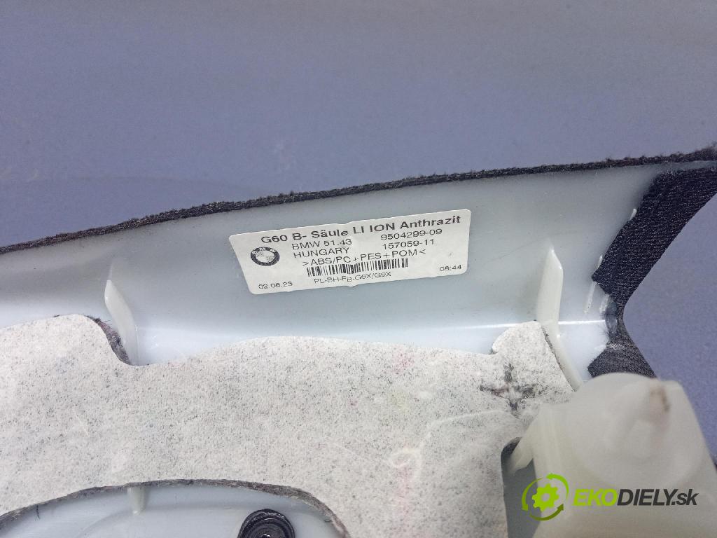 Bmw I5 m60 xdrive 2023 kryt Plast: Interiéry: 5A115C5