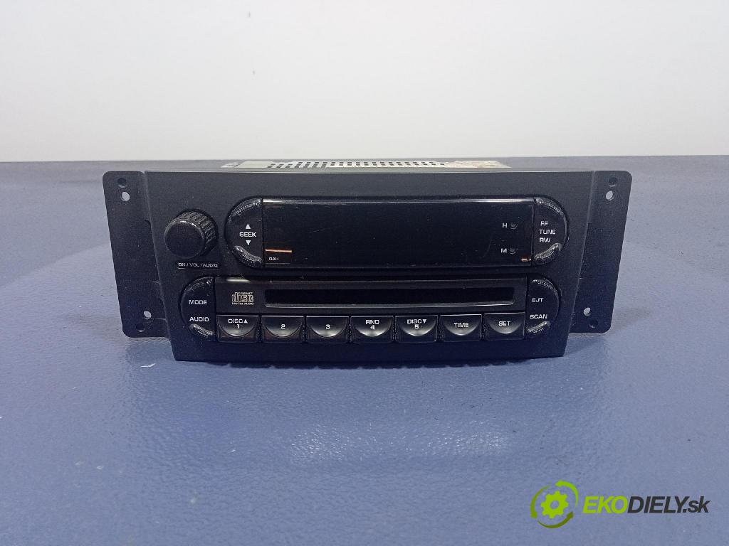 Chrysler Pacifica 2004 Radio I Navigácia: P05082764AE