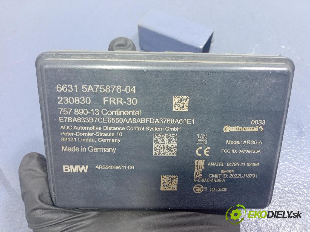 Bmw I5 m60 xdrive 2023 Radar: 5A75876