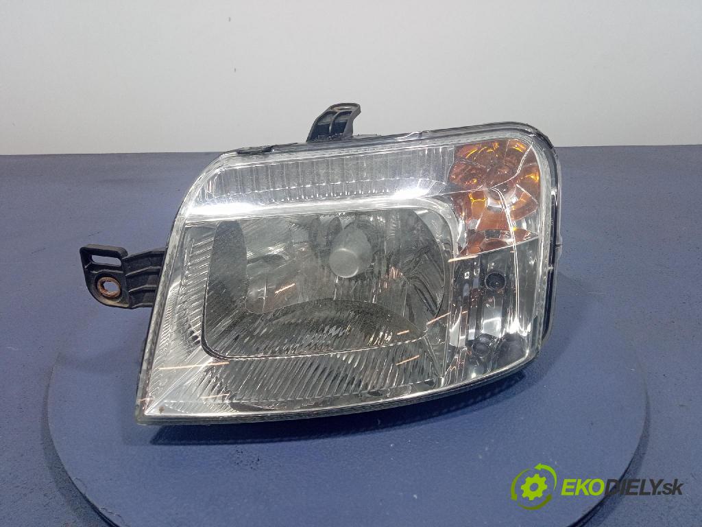 Fiat Panda 2004 Reflektor: Vľavo: 41690748SX