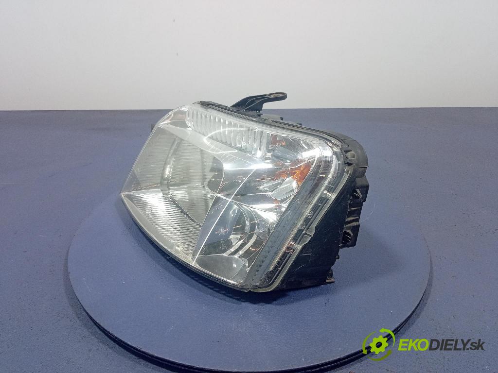 Fiat Panda 2004 Reflektor: Vľavo: 41690748SX