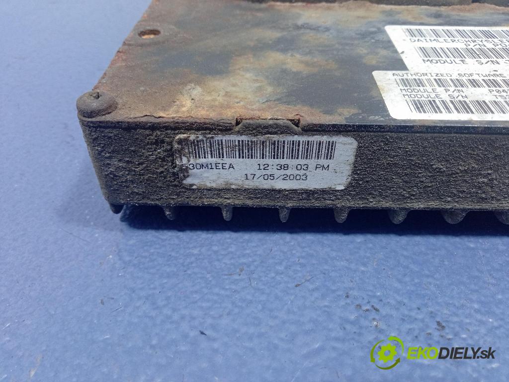 Chrysler Pacifica 2004 riadiaca jednotka Motor: P04727340AC