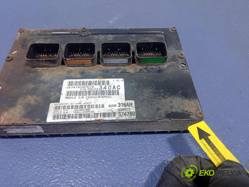 Chrysler Pacifica 2004 riadiaca jednotka Motor: P04727340AC