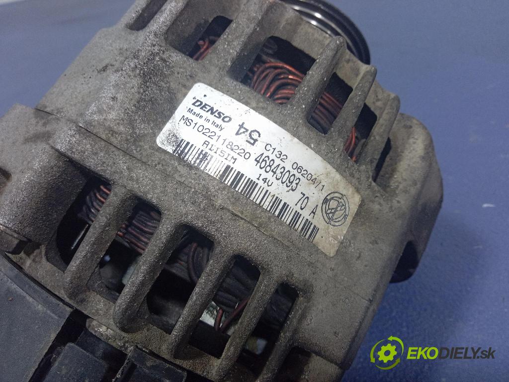 Fiat Panda 2004 Alternator 46843093